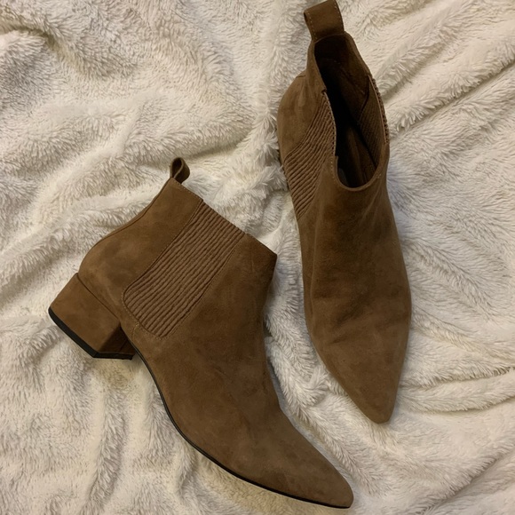 Senso “Kylee” Suede Ankle Boots in Camel - Picture 2 of 7